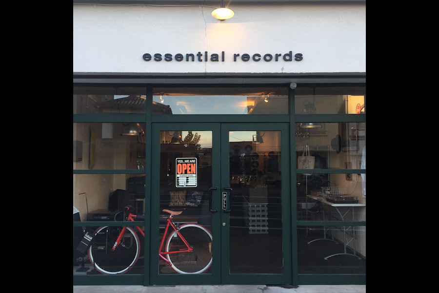 essential records（エッセンシャルレコーズ）の写真