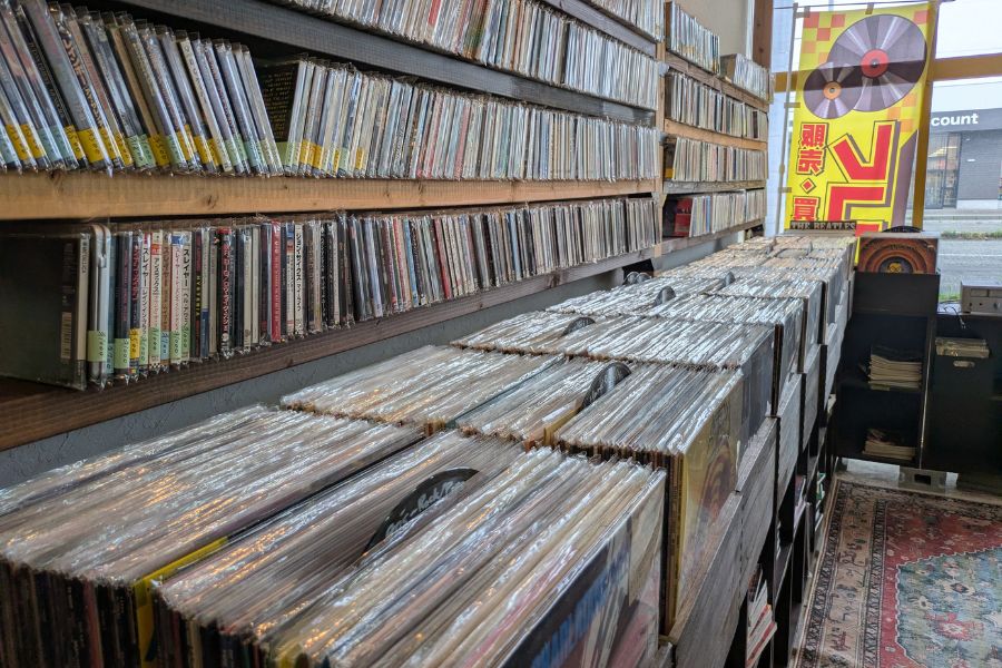 苫小牧のレコード屋　プロペラの写真