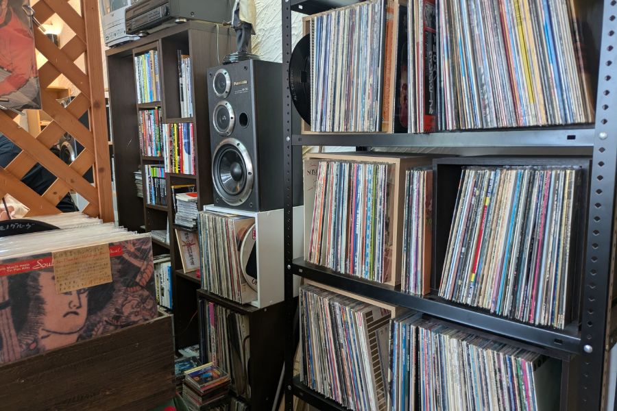 苫小牧のレコード屋　プロペラの写真