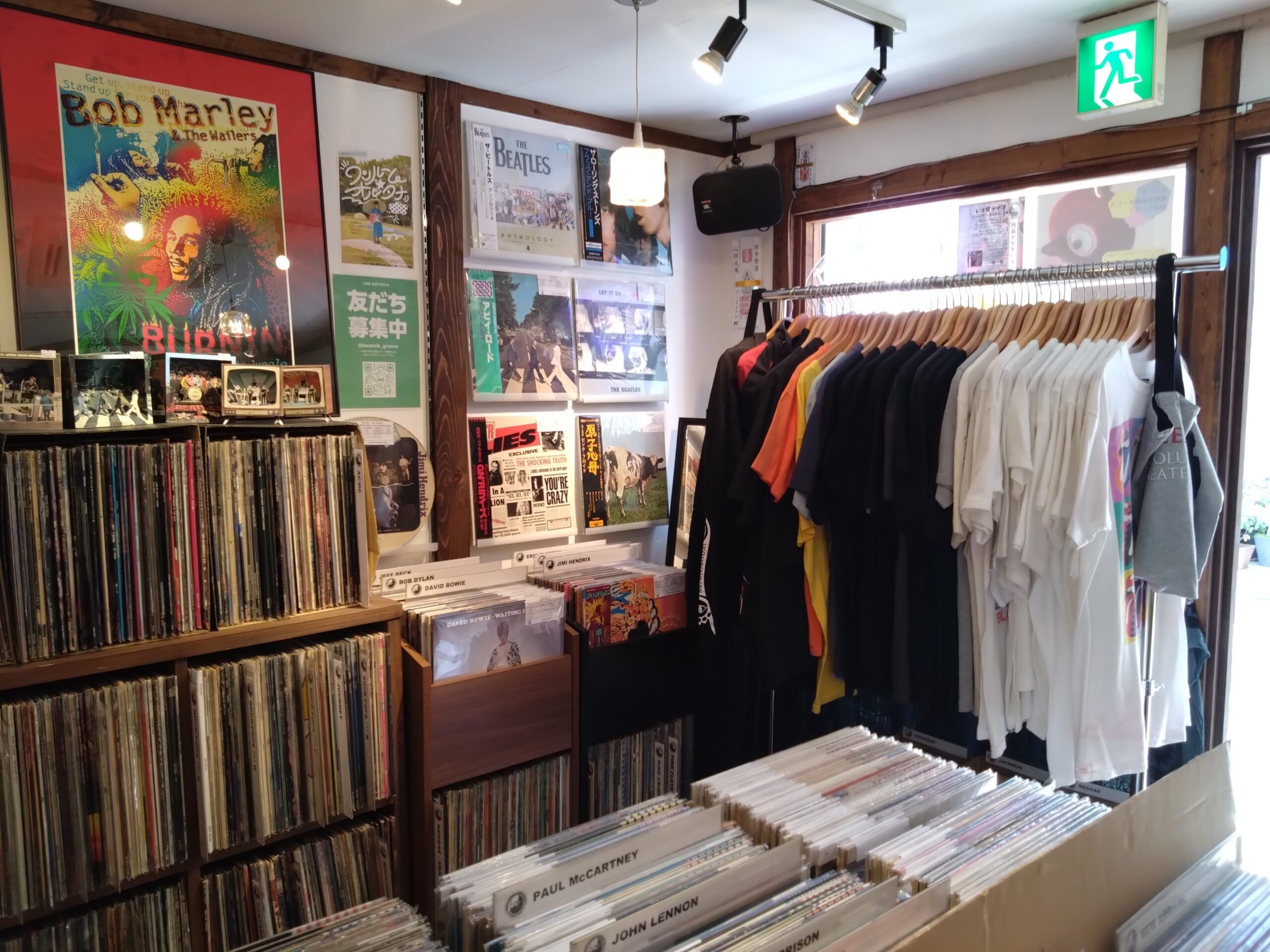 BEATNIK GROOVE STORE レコード棚