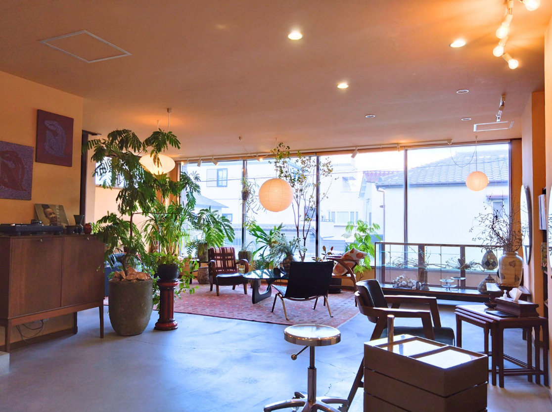 hair & music parlour FAM 美容室空間
